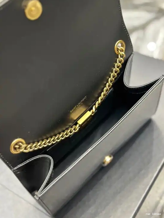 Repzbay REP shoulder leather small YSL bag two-tone Kate 0522